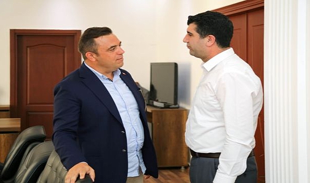 Kaymakam Olçaş’a hoş geldin ziyareti
