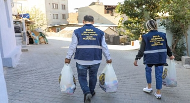 Buca’da kış öncesi sosyal yardım atağı