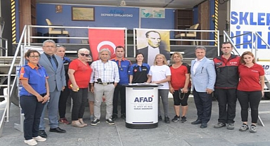 Deprem simülasyon tırı Bornova’da