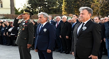 Atatürk, Bornova’da saygı, sevgi ve özlemle anıldı