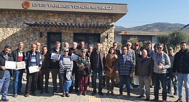 Efes Tarlası Yaşam Köyü'nde çiftçi eğitimleri