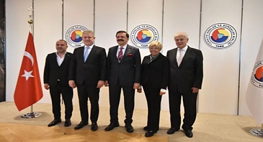 İzmir Oda ve Borsalarından TOBB ziyareti