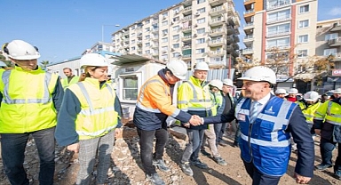 Buca Metrosu’nda ilk kazık çakıldı