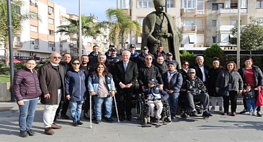 Narlıdere, engelsiz yaşam için yürüdü