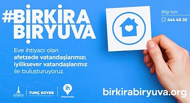 Depremzedeler için ''Bir Kira Bir Yuva'' kampanyası