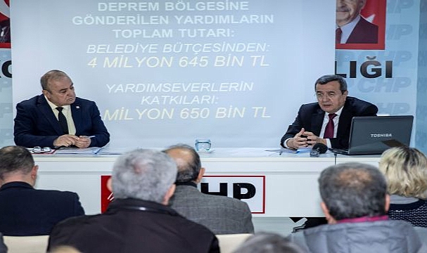 Konak’tan deprem bölgesine 7 milyon TL’lik destek