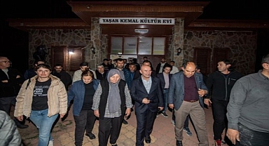 Afet bölgesinde anlamlı buluşma