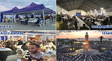 Büyükşehir'den 4 ilde 25 bin kişilik iftar