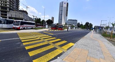 Halkapınar Aktarma Merkezi yepyeni bir görünüme kavuştu