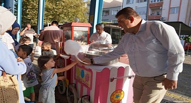 Seferihisar’da çocukların şenlik keyfi