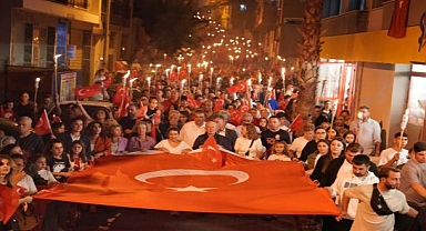 Seferihisar fener alayıyla aydınlandı