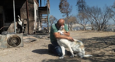 Yangından kurtarılan Kaptan’a sıcak yuva