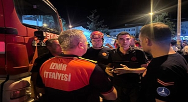 İzmir İtfaiyesi Balıkesir’de görev başında