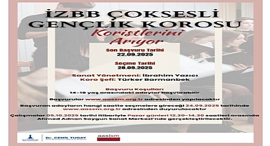 Korist, tenor ve bas korist alımı