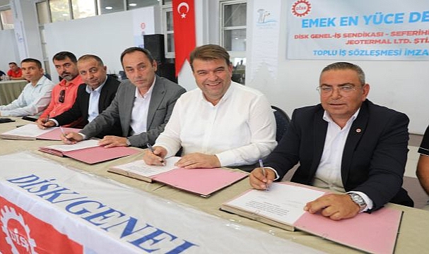 Seferihisar Belediyesi'nde Toplu İş Sözleşmesi İmzalandı