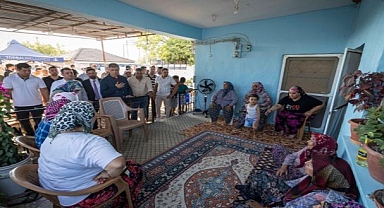 Tugay'dan taziye ziyareti