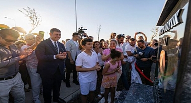 Yenilenen Recep Doyuk Parkı açıldı