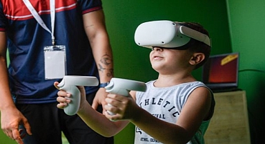 Alevler sanal, heyecan gerçek