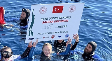 Milli Sporcu Şahika Ercümen’den Yeni Dünya Rekoru