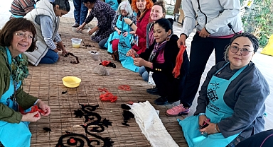 Uluslararası Zanaat Kampı Seferihisar’da Başladı: Keçe Sanatı Geleceğe Taşınıyor