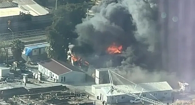 Bayraklı’da Korkutan Yangın