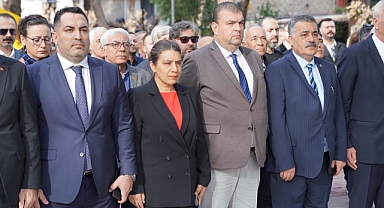 Seferihisar'da 24 Kasım Öğretmenler Günü Töreni