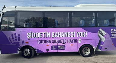 Seferihisar’da Kadına Şiddetle Mücadele İçin Farkındalık Otobüsü Yollarda