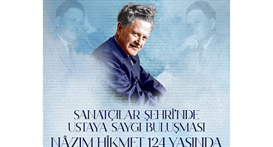 Nâzım Hikmet’in 124. yaşı Seferihisar’da kutlanacak