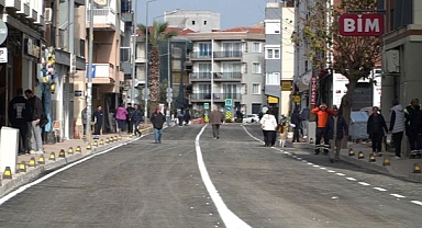 Seferihisar Şehit General Temel Cingöz Caddesi yenilendi