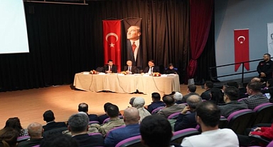 Seferihisar’da İlçe Afet Müdahale Planları Masaya Yatırıldı