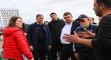 Seferihisar’da Sel ve Fırtına Sonrası Yoğun Mesai