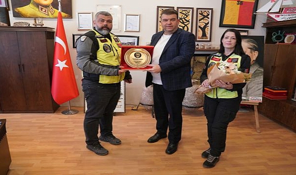 RİEDER Kulübü’nden Başkan İsmail Yetişkin’e teşekkür ziyareti