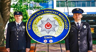 Seferihisar’da Türk Polis Teşkilatı’nın 181’inci kuruluş yıl dönümü ve Polis Haftası, düzenlenen törenlerle kutlandı.