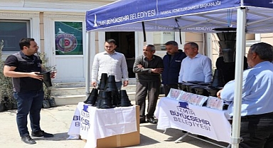 Çiftçinin alın teri erken mücadeleyle korunuyor